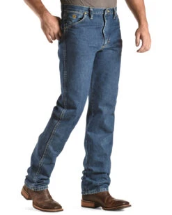 George Strait By Wrangler Men's Cowboy Cut Original Fit Jeans -Optimal Clothing Store 010764 N9 P2