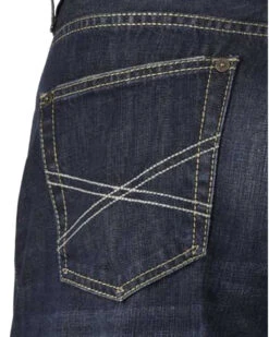 Stetson Men's 1312 Relaxed Fit Straight Leg Jeans -Optimal Clothing Store 010H38 N9 D2