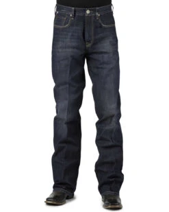 Stetson Men's 1312 Relaxed Fit Straight Leg Jeans -Optimal Clothing Store 010H38 N9 P2