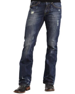 Stetson Rock Fit X Stitched Jeans - Big & Tall -Optimal Clothing Store 013733 L7 P2
