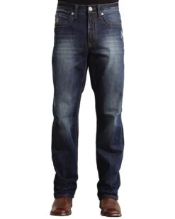Stetson Modern Fit "V" Stitched Jeans - Big & Tall -Optimal Clothing Store 013746 L7 P2