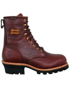 Chippewa Men's Waterproof Insulated 8" Logger Boots - Steel Toe -Optimal Clothing Store 050B09 7052 P2
