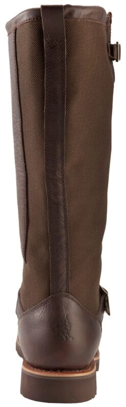 Chippewa Pitstop Pull On Waterproof Snake Boots - Round Toe -Optimal Clothing Store 050F73 B3 BK