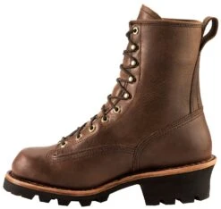 Chippewa Men's Lace-Up Logger Boots - Steel Toe -Optimal Clothing Store 050G62 G4 LT