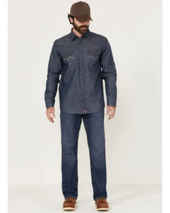 Ariat Men's FR M4 Medium Wash Relaxed Basic Bootcut Jeans -Optimal Clothing Store 086839 N9 P1