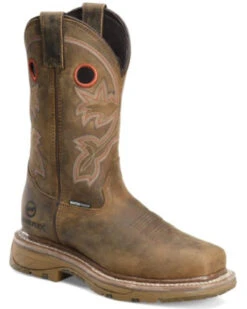Double H Women's Elixis Western Work Boots - Steel Toe