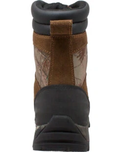 Ad Tec Men's 10" Real Tree Camo Waterproof 400G Hunting Boots -Optimal Clothing Store 2000251894 340 BK