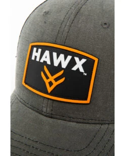 Hawx® Men's Grey Patch Logo Trucker Cap -Optimal Clothing Store 2000258263 020 P6