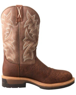 Twisted X Men's Lite Cowboy Western Work Boots - Composite Toe -Optimal Clothing Store 2000275601 200 P3