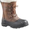 Baffin Men's Brown Canada Waterproof Faux Fur Leather Tundra Work Boots - Round Toe