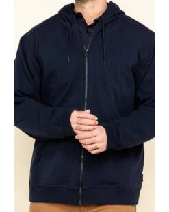Hawx Men's FR Zip Up Fleece Hooded Work Hoodie -Optimal Clothing Store 2000284575 410 P4