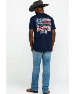 Cody James Core Men's Clover Leaf Light Wash Stretch Slim Straight Jeans -Optimal Clothing Store 2000290856 400 P5