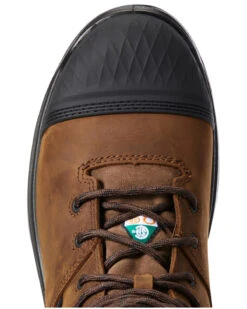 Ariat Men's Turbo Outlaw Waterproof Work Boots - Carbon Toe -Optimal Clothing Store 2000321404 201 P4