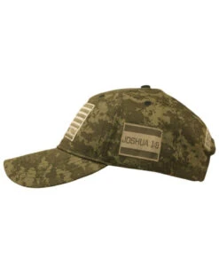 Hold Fast Men's Land Of The Free Camo Print Ball Cap -Optimal Clothing Store 2000323415 340 P3