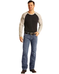 Rock & Roll Denim Men's FR Pistol Light Classic Straight Work Jeans -Optimal Clothing Store 2000323862 400 P5