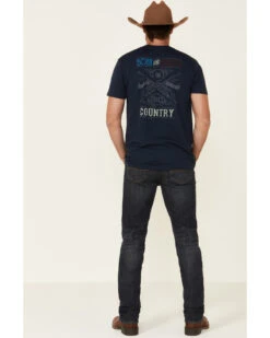 Cody James Men's Barn Sour Dark Wash Stretch Slim Straight Jeans -Optimal Clothing Store 2000325573 400 P3