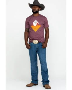 Wrangler 20X Men's Admiral Blue Relaxed Competition Bootcut Jeans - Long -Optimal Clothing Store 2000338084 400 P6