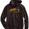Tin Haul Men's Gray Sunset Mountain Graphic Hooded Sweatshirt