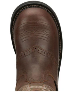 Justin Women's Wanette Waterproof Western Work Boots - Steel Toe -Optimal Clothing Store 2000340880 200 P6