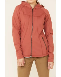 Ariat Women's Marsala Attain Thermal Zip-Front Hoodie -Optimal Clothing Store 2000341911 640 P3