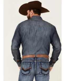 Cody James Core Men's Bannon Dark Wash Stretch Slim Straight Jeans -Optimal Clothing Store 2000342638 400 P3