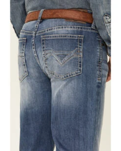 Cody James Men's Finley Light Wash Stackable Stretch Regular Straight Jeans -Optimal Clothing Store 2000342921 400 P3