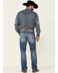 Cody James Men's Finley Light Wash Stackable Stretch Regular Straight Jeans -Optimal Clothing Store 2000342921 400 P4