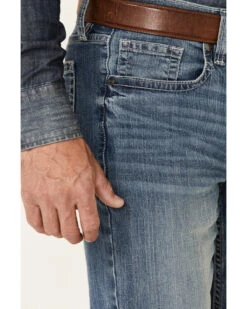 Cody James Men's Casey Light Wash Stretch Stackable Straight Jeans -Optimal Clothing Store 2000344540 400 P3