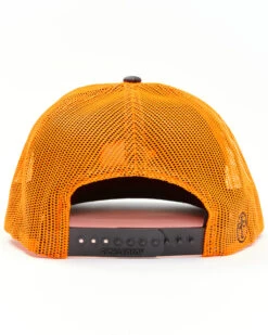 Oil Field Hats Men's Kryptek & Orange Texas State Patch Mesh-Back Ball Cap -Optimal Clothing Store 2000346259 340 P3