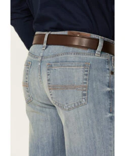 Cody James Men's Trotter Light Wash Stretch Slim Bootcut Jeans -Optimal Clothing Store 2000351840 400 P4