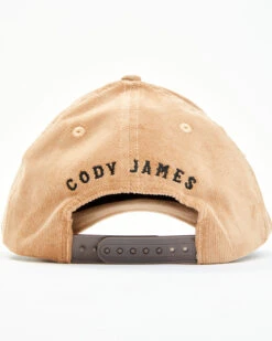 Cody James Men's Tan Corduroy True American Patch Solid-Back Ball Cap -Optimal Clothing Store 2000351856 280 P3