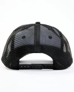 Hawx Men's Black Flag Hectagon Logo Patch Mesh-Back Ball Cap -Optimal Clothing Store 2000351898 001 P3