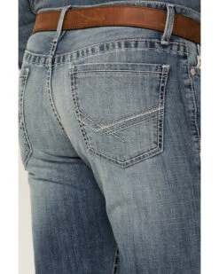 Cinch Men's Ian Performance Stretch Slim Bootcut Jeans -Optimal Clothing Store 2000355945 402 P4