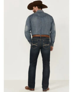 Ariat Men's M2 Bisman Gage Stretch Relaxed Stackable Bootcut Jeans -Optimal Clothing Store 2000357127 400 P3