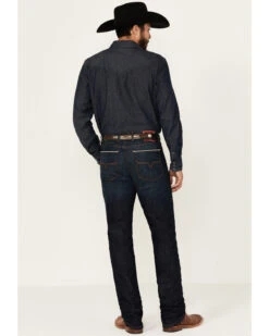 Kimes Ranch Men's Roger Dark Wash Stretch Slim Bootcut Jeans -Optimal Clothing Store 2000358676 400 P3