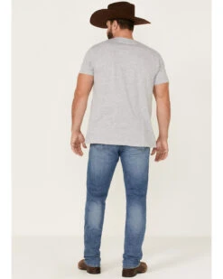 Wrangler Retro Men's Payson Light Wash Stretch Slim Straight Jeans -Optimal Clothing Store 2000359717 412 P3