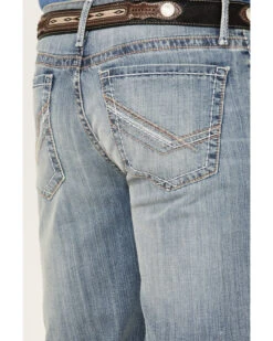 Cinch Men's Grant Light Stonewash Performance Stretch Relaxed Bootcut Jeans -Optimal Clothing Store 2000362786 402 P4