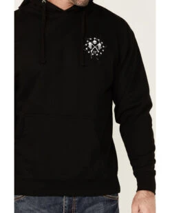 Howitzer Men's American Patriot Sons Of Liberty Graphic Hooded Sweatshirt -Optimal Clothing Store 2000364410 001 P3