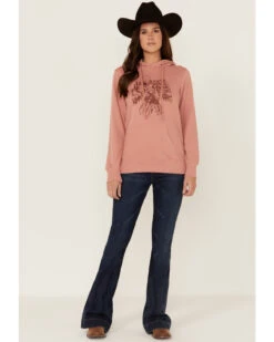 Blended Women's Roam Free Thunderbird Graphic Hoodie -Optimal Clothing Store 2000367721 681 P4