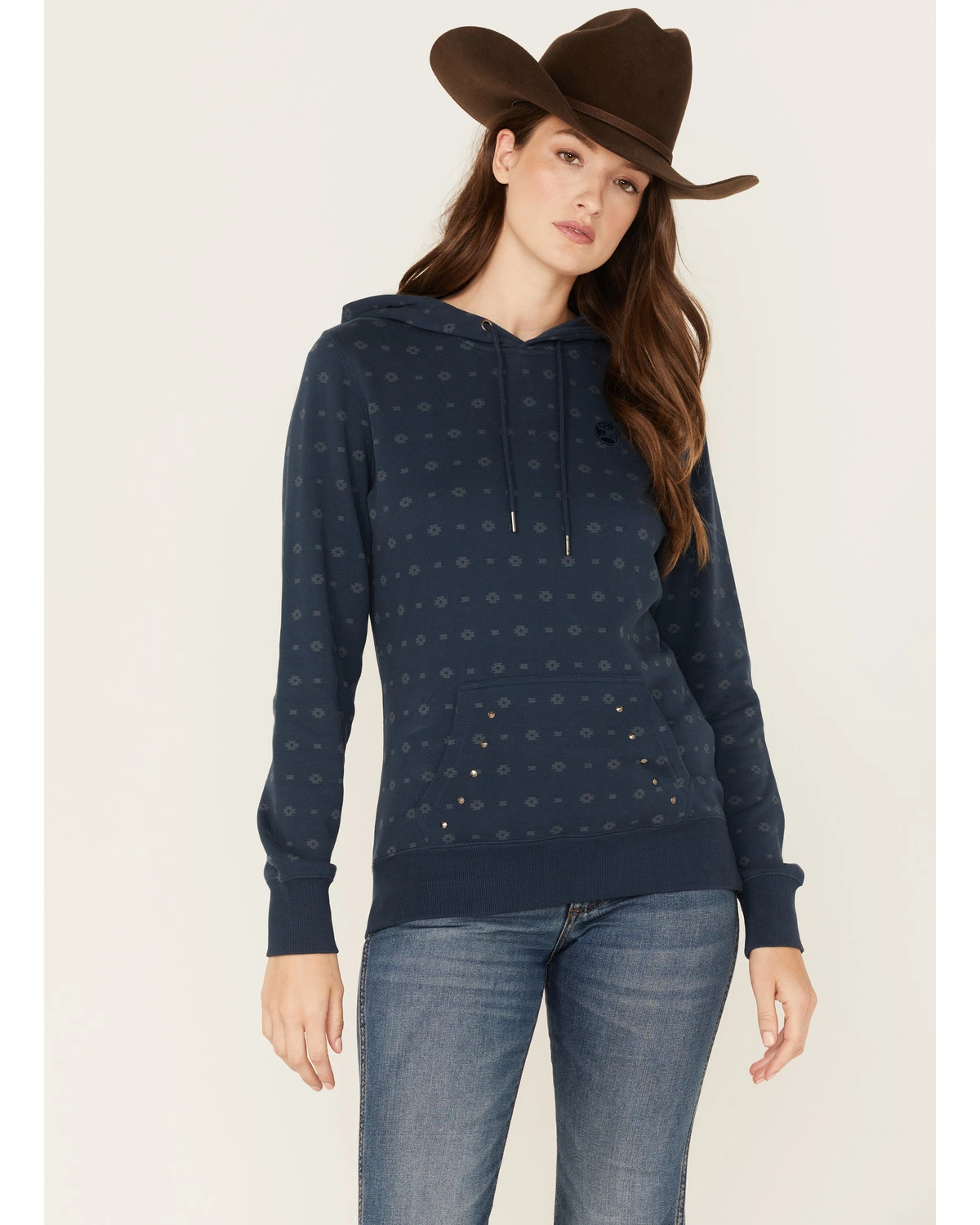 Hooey Women's Southwestern Print Mesa Hoodie 1 Hooey Women's Southwestern Print Mesa Hoodie