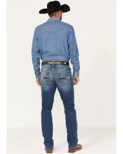 Ariat Men's M4 Walden Claudio Medium Wash Stretch Relaxed Straight Jeans -Optimal Clothing Store 2000371953 400 P4