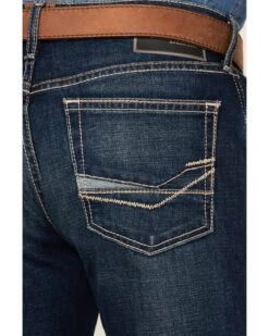 Ariat Men's M4 Ford Quentin Stretch Relaxed Bootcut Jeans -Optimal Clothing Store 2000371980 400 P4