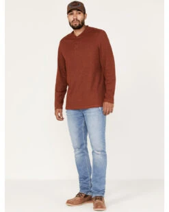 Brothers & Sons Men's Arizona Light Wash Distressed Stretch Slim Straight Jeans