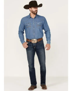 Ariat Men's M7 Drake Toro Dark Wash Slim Straight Jeans