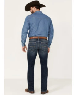 Ariat Men's M7 Drake Toro Dark Wash Slim Straight Jeans -Optimal Clothing Store 2000373702 400 P3