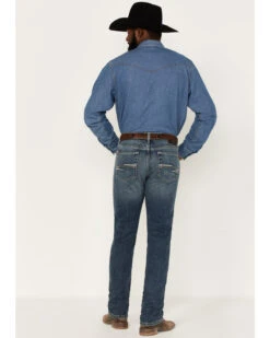 Ariat Men's M8 Texarcana Judson Medium Wash Modern Slim Straight Jeans -Optimal Clothing Store 2000373703 400 P3