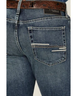 Ariat Men's M8 Texarcana Judson Medium Wash Modern Slim Straight Jeans -Optimal Clothing Store 2000373703 400 P4