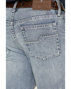 Cody James Men's Walker Light Wash Slim Straight Stretch Jeans -Optimal Clothing Store 2000373943 413 P4