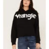Wrangler Retro Women's Bold Logo Cropped Hoodie