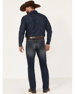 Rock & Roll Denim Men's Revolver Dark Vintage Slim Straight Dale Brisby Vintage 46' Jeans